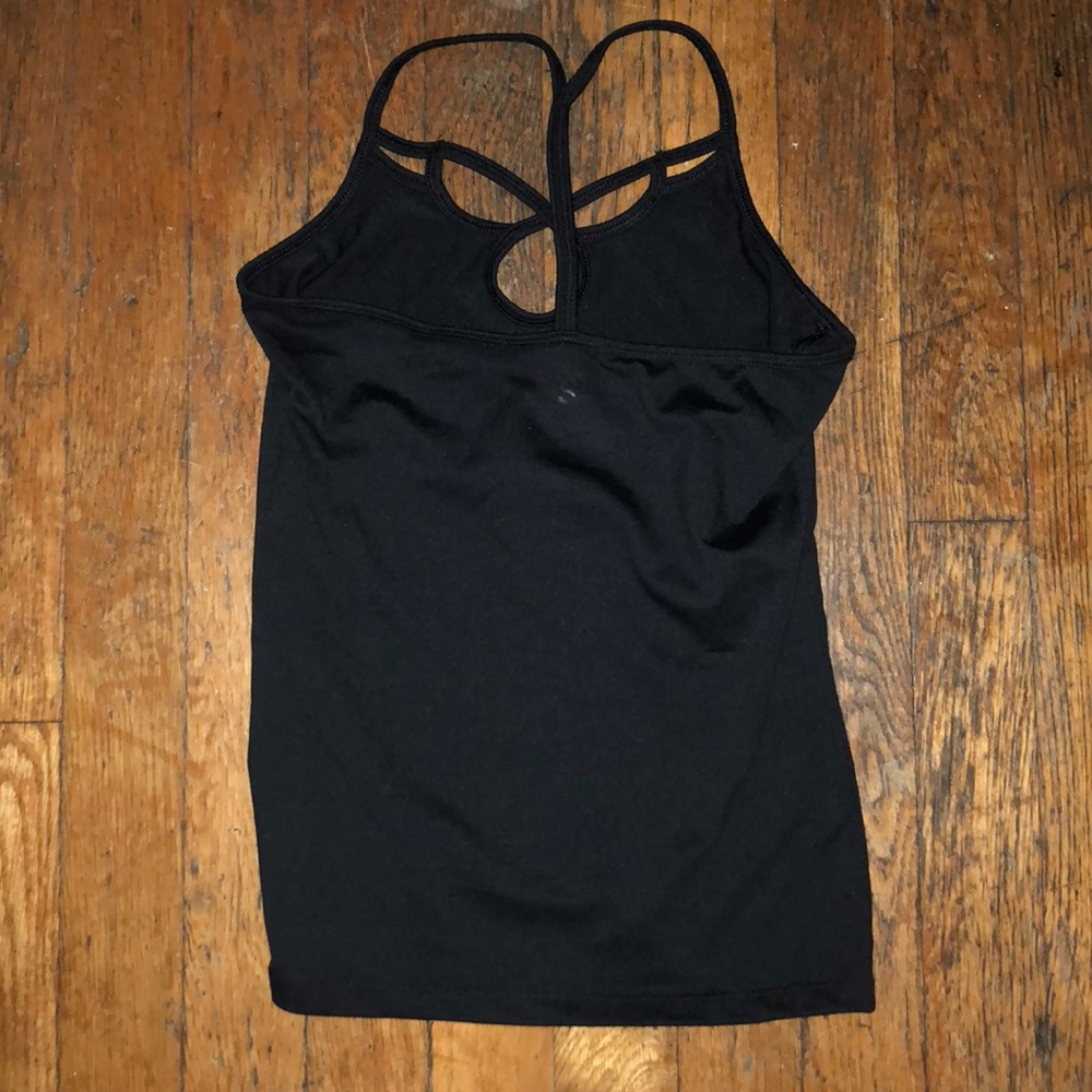 H&M Black Racerback Tank Size xs - Picture 3 of 3
